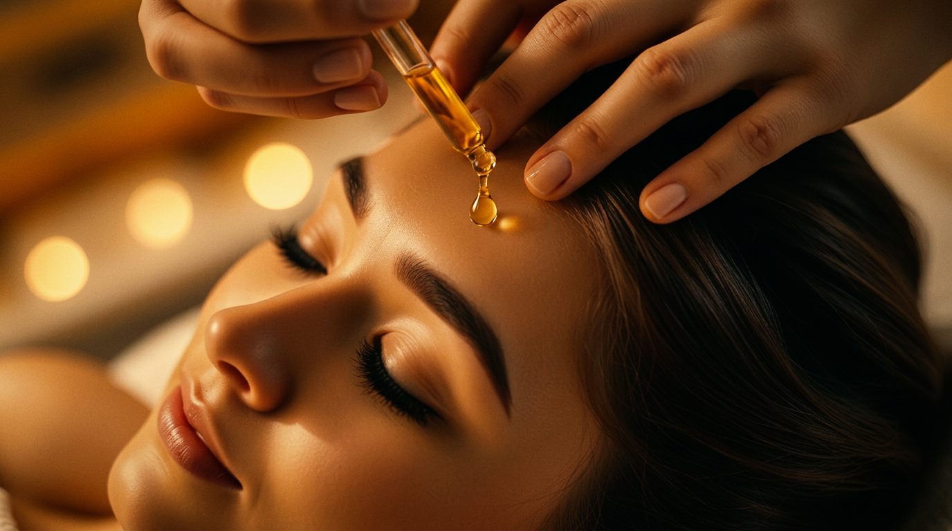 Dettaglio trattamento capelli leggeri e luminosi al Pre-Detox Hair Spa Firenze